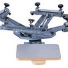 Table top screen printing press