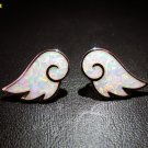 925 Silver & Opal Wing Earrings