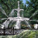 Forsyth Fountain Savannah GA oil painting art print