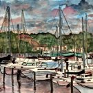 eau gallie boat marina
