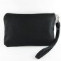Big Bow ( Black ) - iPhone Purse, Cell Phone Wristlet, Camera Bag, Cosmetic Bag, Zipper Pouch