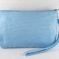 Big Bow ( Blue )-iPhone Purse, Cell Phone Wristlet, Camera Bag, Cosmetic Bag, Zipper Pouch