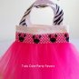 Minnie Mouse Zebra Tutu Favor Bag