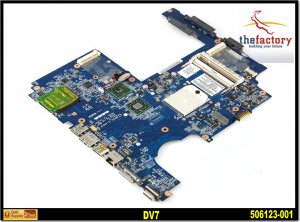 free shipping For HP motherboard 506123-001 DV7 AMD PM DDR2 for HP laptop motherboard