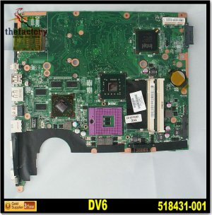 For HP motherboard 518431-001 DV6 intel DDR2 for HP laptop motherboard 518431-001 laptop motherboard