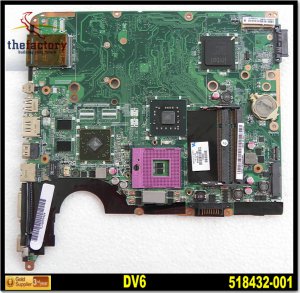 For HP motherboard 518432-001 DV6 intel DDR2 for HP laptop motherboard 518432-001 laptop motherboard