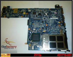 For HP motherboard 451719-001 Pavilion 2510P Core 2 Duo U7500 intel DDR2 for HP laptop motherboard