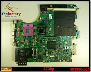 8730p Mainboard for HP EliteBook 8730w Series Laptop Motherboard 493980-001 intel PM
