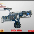 For HP motherboard 594028-001 ProBook 8440B 8440P 8440W LA-4902P Intel DDR3 for HP