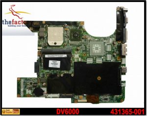 For HP motherboard 431365-001 V6000 DV6000 motherboard AMD GM integrated DDR2 laptop mainboard