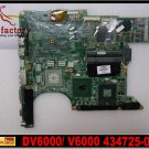 For HP motherboard 434725-001 DV6000 V6000 motherboard intel 945GM integrated DDR2 laptop mainboard