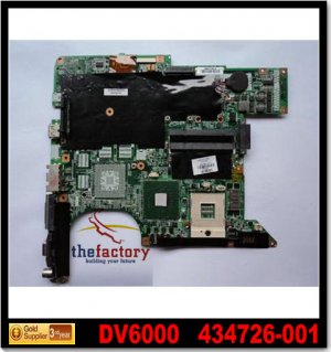 For HP motherboard 434726-001 DV6000 V6000 motherboard intel 945GM integrated DDR2 laptop mainboard