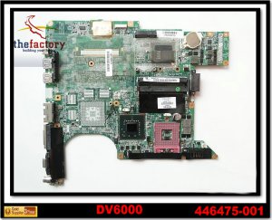 For HP motherboard 446475-001 DV6000 V6000 motherboard intel 965GM DDR2 laptop mainboard