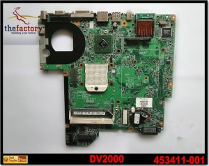 For HP motherboard 453411-001 DV2000 DV3000 V3000 V2000 motherboard AMD integrated DDR2 mainboard
