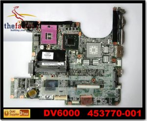 For HP motherboard 453770-001 DV6000 V6000 motherboard intel GM integrated DDR2 laptop mainboard