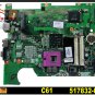Original For HP motherboard 517832-001 CQ61 G61 motherboard DDR2 intel integrated laptop mainboard