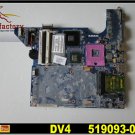 For HP motherboard 519093-001 DV4 motherboard DDR2 intel PM45 integrated For HP laptop mainboard