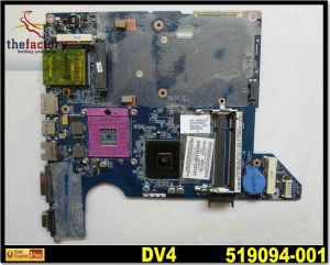 For HP motherboard 519094-001 DV4 motherboard DDR2 intel GM45 integrated For HP laptop mainboard
