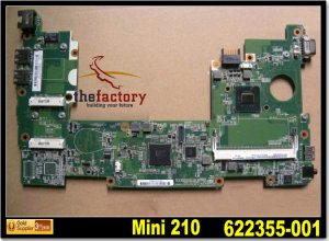 For HP motherboard 622355-001 Mini210 Mini210-2000 motherboard DDR2 intel N455 integrated mainboard