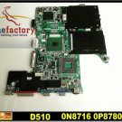 Laptop motherboard for DELL D510 100% tested windows 7 laptop mainboard free shipping
