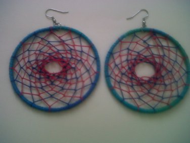 Crochet Dreamcatcher Earrings