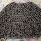 Crochet Messy Bun Hat