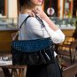 OUOVO Stone pattern Genuine Cowhide leather OUOVO Evening handbags HDL065