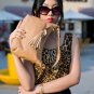 OUOVO Genuine Cowhide Leather Women's Cluth bag, Evening bag, handbags HDL055