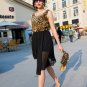 OUOVO Leopard Style Genuine Cowhide Leather Women's Handbag HDW073