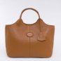 OUOVO Simplae Style Brown Women's Genuine Cowhide Leather Hhandbags HDW070