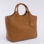 OUOVO Simplae Style Brown Women's Genuine Cowhide Leather Hhandbags HDW070