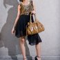 Waxed Genuine Cowhide Leather OUOVO-HDW083 Handbags, totes, hobo bags