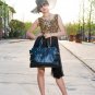 Genuine Cowhide leather OUOVO-HDC008 tote, hobo, handbags, shoulder bags