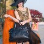Genuine Cowhide leather OUOVO-HDC008 tote, hobo, handbags, shoulder bags