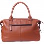 Genuine Cowhide Leather OUOVO-HDL067 handbag satchel shoulder bag Brown