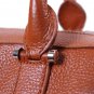 Genuine Cowhide Leather OUOVO-HDL067 handbag satchel shoulder bag Brown