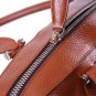 Genuine Cowhide Leather OUOVO-HDL067 handbag satchel shoulder bag Brown