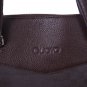 Genuine Lattice Cowhide Leather OUOVO-HDW067 handbag satchel shoulder tote bag