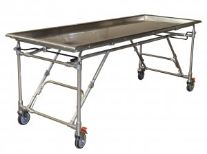 Stainless Steel Folding Embalming Table