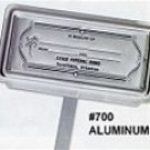 Aluminum #700 Grave Markers