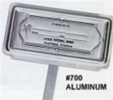 Aluminum #700 Grave Markers