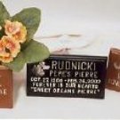 Personalized Memorial Marker