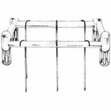 Casket Guide Rods (set of 6)