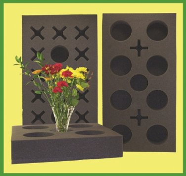 FLOWER TRANSPORT BLOCK- 5 HOLE