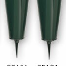Cemetery Vase-Plastic-Flat Bottom- 4.8"-Case of 36