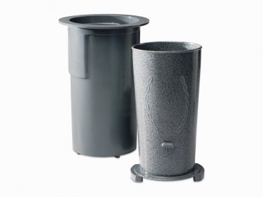 Spartan Series Vase/Case (ground level)-Grey-Individual