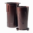 Spartan Series Vase/Case (half exposed)-Brown-Individual