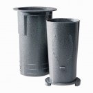 Spartan Series Vase/Case (half exposed))-Grey Individual