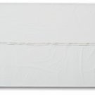 White PVC / Vinyl (Straight Zipper)-Case of 25