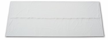 White PVC / Vinyl (Straight Zipper)-Case of 25